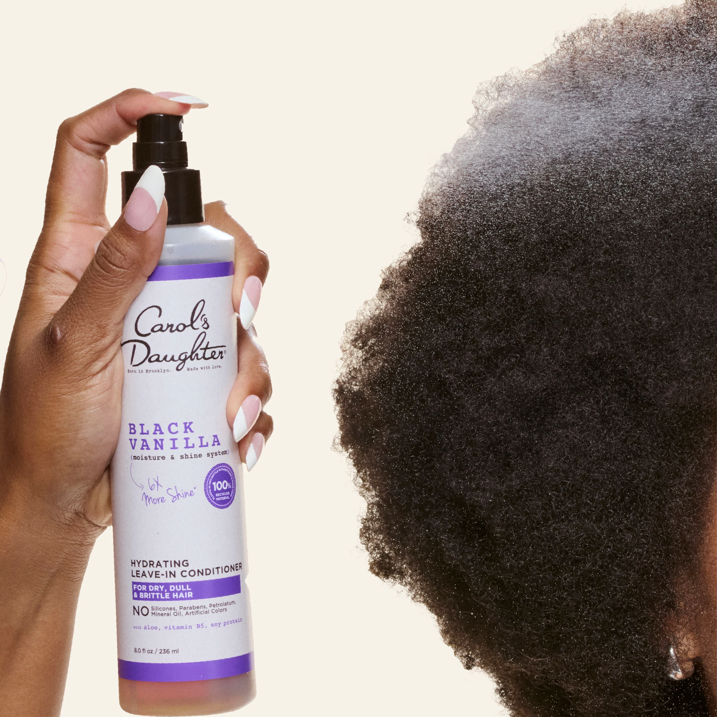 Black Vanilla Moisture & Shine Leave-In Conditioner - Image 3