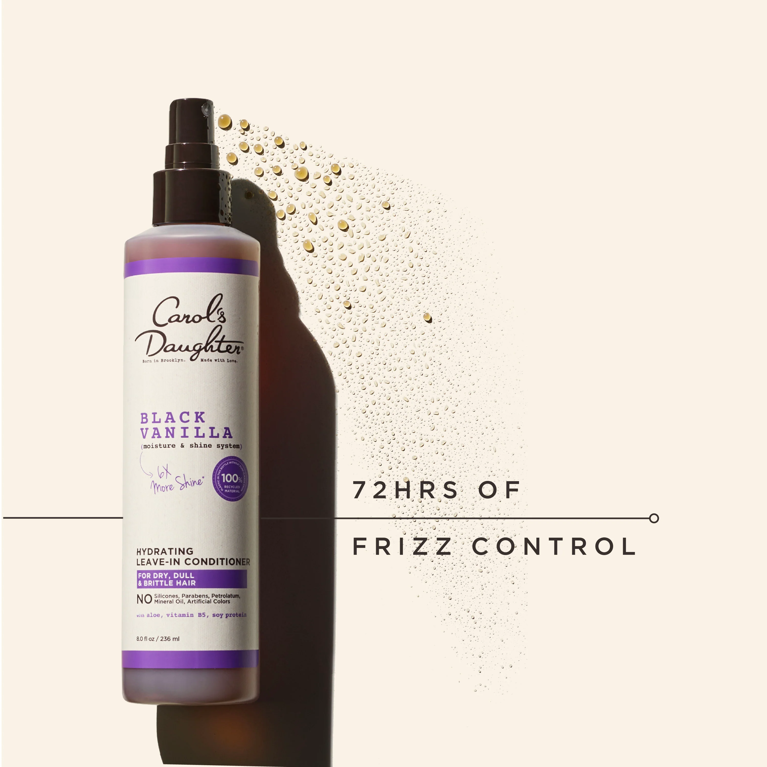 Black Vanilla Moisture & Shine Leave-In Conditioner - Image 5