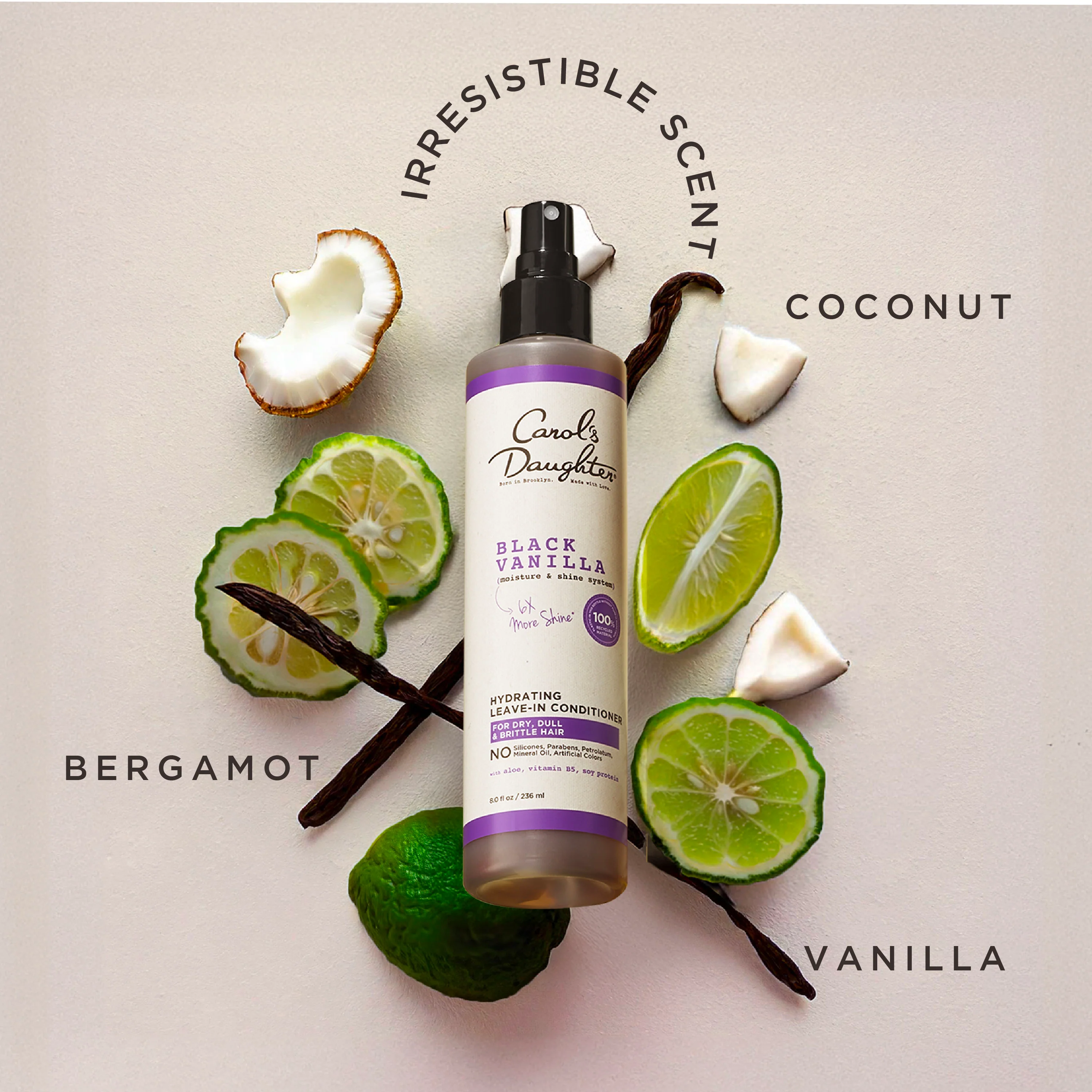 Black Vanilla Moisture & Shine Leave-In Conditioner - Image 8