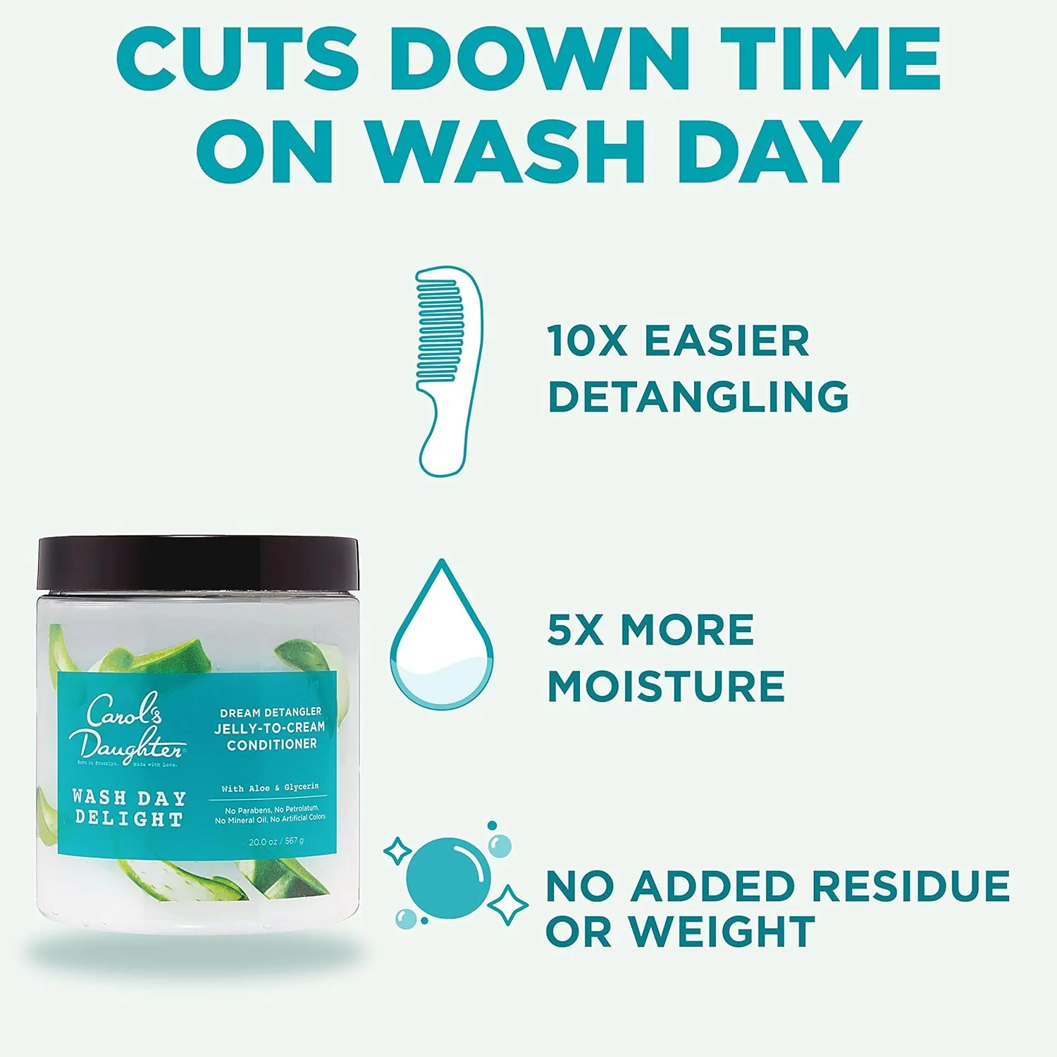Wash Day Delight Conditioner with Aloe - Image 5